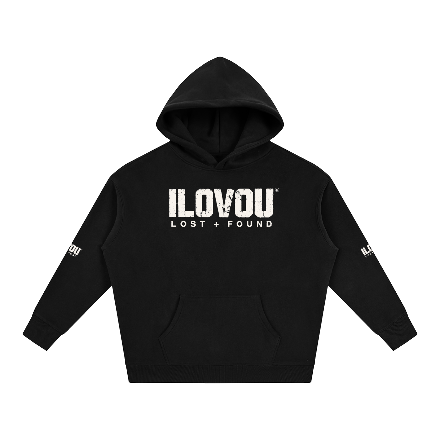 The Found Era Hoodie in Black