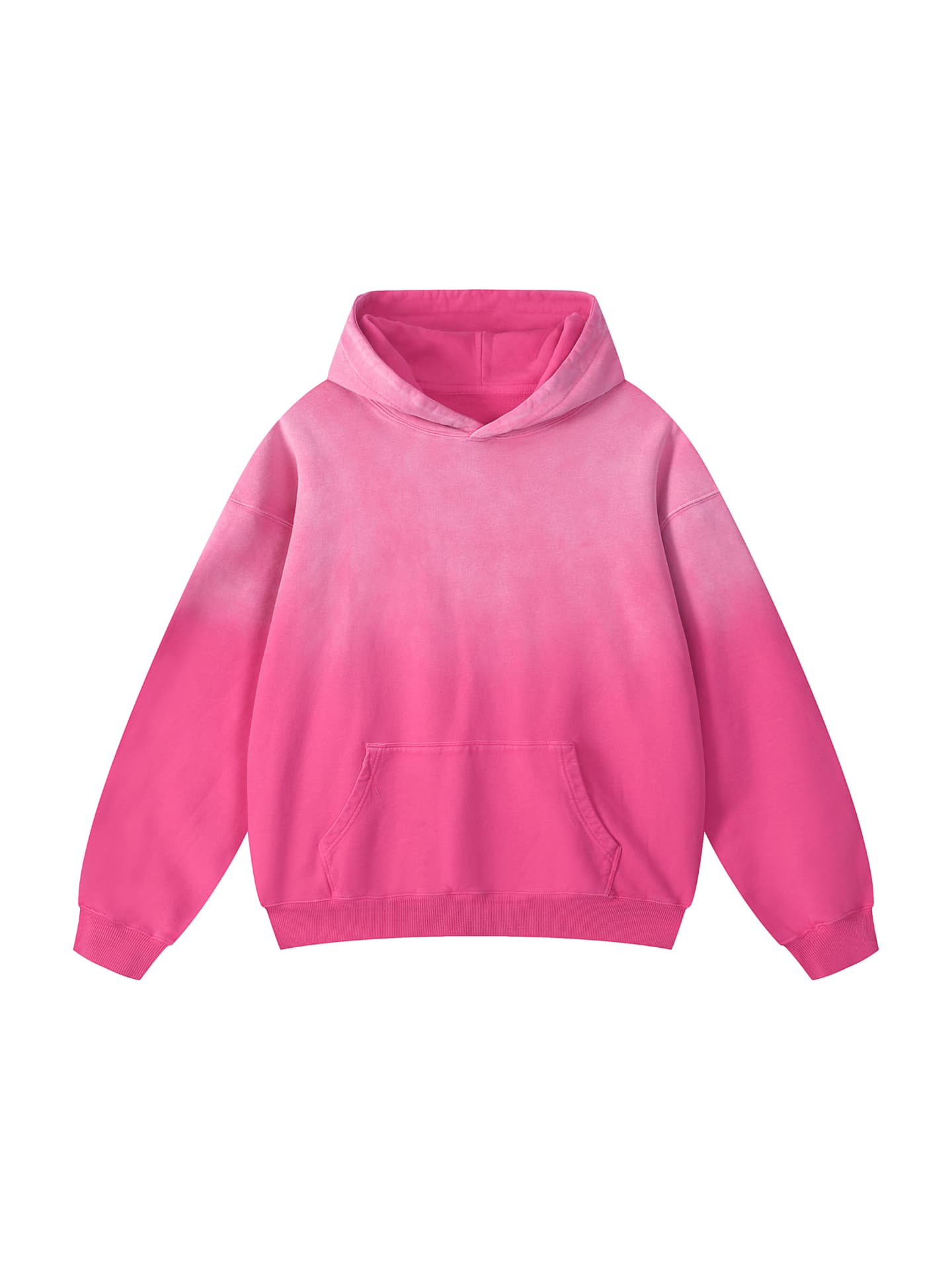 Dawn Light Dip-Dye Pullover in Sun-washed pink